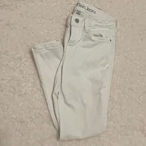 Calvin Klein Jeans white